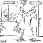 Gynaekologe Frauenarzt Comic lustig Freizeit Gefängnis, Gesundheit, Satirische Nachrichten