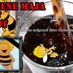 Unglück: Biene Maja tot in Cola Glas gefunden Bier Fernsehen, Glück und Unglück, Satirische Nachrichten