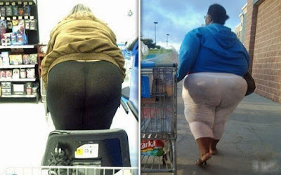 Fette Frauen ziehen Leggings an - Es muss Frühling sein! Fette Frauen ziehen Leggings an - Es muss Frühling sein!