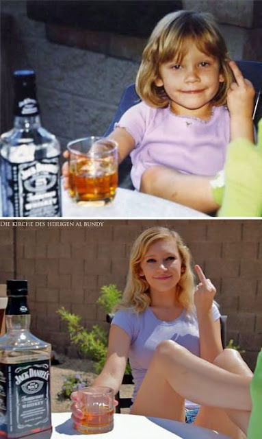 Frau und Alkohol - damals und heute Bild - Jack Daniels