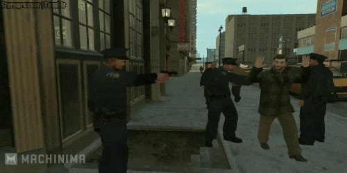 GTA Fail lustige Situationen in Computerspiel - von Polizei verhaftet