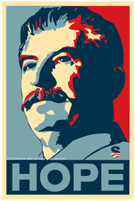 Hoffnungsträger Politiker Josef Stalin - lustige Polit Satire