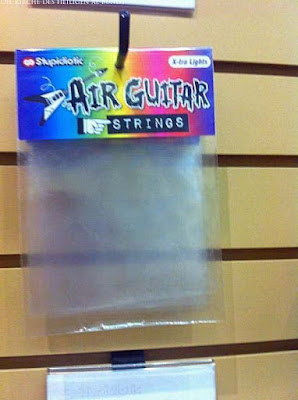 Luftgitarre spielen Zubehör