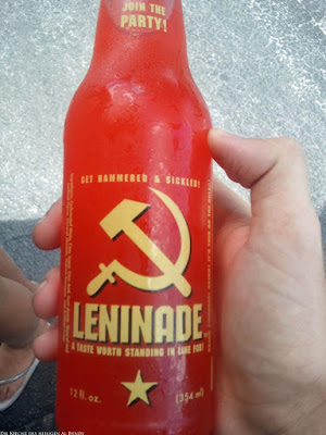 Getränk mit witzigem Namen Leninade - Kommunismus 