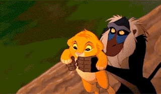 Lustiges böses König der Löwen gif zum lachen - Simba in Basketballkorb werfen böses König der Löwen gif zum lachen - Simba in Basketballkorb werfen