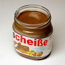Nutella besteht aus Scheiße lustig Nutella besteht aus Scheiße lustig