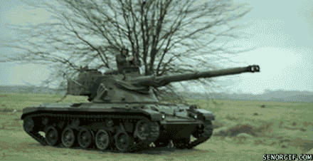 lustige animierte Gifs witzige Soldaten Panzer