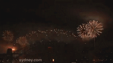 Silvesterfeuerwerk Silvesterraketen über Sydney Silvesterfeuerwerk Silvesterraketen über Sydney