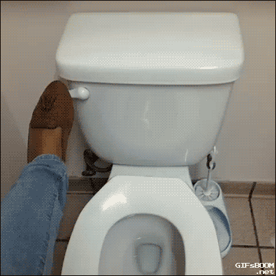 Wie man sich hygienisch richtig auf einer öffentlichen Toilette verhält