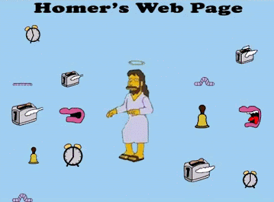 Homers Web Page Jesus